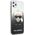 Karl Lagerfeld Karl Lagerfeld iPhone 11 Pro Max KLHCN65TRDFKBK czarny hard case Gradient Iconic Karl
