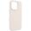 Pomologic CoverCase - προστατευτική θήκη σιλικόνης για iPhone 16 Pro συμβατή με MagSafe (ivory)