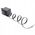 Φορτιστής τοίχου για τηλέφωνο Forcell F-Energy GaN USB C + USB A + αναδιπλούμενο καλώδιο USB C PD QC4.0 3A 70W VT-R7 γκρι