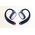 Bezprzewodowe słuchawki Clip-on QCY Crossky R70 Bluetooth 6.0 (niebieskie)