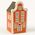 HYTTE Domek ceramiczny 8,5x7,5x16,3cm