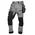 Spodnie robocze DENIM, wzmocnienia Cordura, odpinane kieszenie kaburowe, szare, rozmiar M