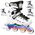 NH10905 4w1 ŁYŻWOROLKI LED BIAŁE Z WYM. PŁOZĄ HOKEJOWĄ RAINBOW ROZM. L(39-42) NILS EXTREME