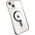 Speck Speck Presidio Perfect-Clear ClickLock & Magsafe - Etui iPhone 15 Plus / iPhone 14 Plus (Clear / Chrome Finish / Serene Silver)