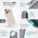 Speck Speck Presidio2 Grip ClickLock & Magsafe - Etui iPhone 15 Pro (Bleached Bone / Heirloom Gold / Hazel Brown)