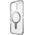 Speck Speck Presidio Perfect-Clear Grip ClickLock & MagSafe - Etui iPhone 16 Pro (Clear / Chrome Finish / Serene Silver)