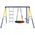 Black Forest Frame Swing, Nest Swing + Ladder + 263x185x185cm
