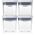 OXO-Set of 4 Pop Good Grips containers