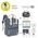 Lassig Mini Square Backpack Happy Prints Navy