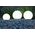 Heitronic Heitronic solar LED garden ball Boule 20cm wh - 35419 4000K IP44