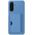 Etui Samsung Card Slot do Galaxy A17 niebieski