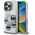 Etui Karl Lagerfeld IML Multi K&C Head Pattern do iPhone 16 Pro Max przezroczysty