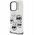 Etui Karl Lagerfeld IML Multi K&C Head Pattern do iPhone 16 Pro Max przezroczysty