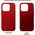 Fixed MagLeather Samsung Galaxy S25+ red