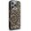 Etui Karl Lagerfeld IML Leopard Pattern MagSafe do iPhone 16 Pro brązowy