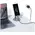Kabel USAMS KY Series US-SJ693 3A USB-C  do USB-A 2m biały