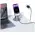 Kabel USAMS KY Series US-SJ694 2.4A Lightning do USB-A 2m biały