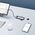 Hub USB-C Baseus Metal Gleam 7w1 HDMI 4K 60Hz / 3x USB 3.0 / USB-C PD / SD / microSD – szary