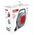Przedłużacz bębnowy Emos P19410N 10m 4 gnizda PVC 230V 10A 1mm2 IP20 czerwony/czarny