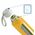 Szklana butelka Wessper B1 Borosilicate 500ml Sun (WES260-500-YL-NEW)