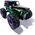 Monster Jam RC 1:15 Smash & Bash Grave Digger