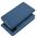 Kabura LUNA Book Carbon do IPHONE 17 niebieski
