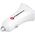 Ładowarka ForCell Ładowarka Samochodowa Forcell USB 3.0 + USB C Quick Charging + Power Delivery PD20W 4A CC-QCPD01 biała