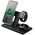 Fixed | MagPowerstation 3-in-1 wireless charging stand with MagSafe mount support | FIXMPOS-BK