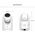 Obrotowa Kamera Foscam WiFi R8M 8MP Radar mikrofalowy Czarna