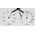 Wall clock GOLD RIM, white/gold/black, 4.2 x 38 cm