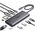 HUB UGREEN CM639 USB-C / 2xHDMI 4K60 Hz, 3xUSB-A, USB-C, SD/TF, RJ45, USB-C PD 100W