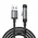 Kabel Joyroom S-A56 EnjoyX Series 90° USB-A - USB-C 3A 1,2m - czarny