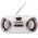 Radio Boombox CD-MP3 | USB | FM Radio | AUX | Gniazdo słuchawkowe