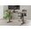 NEOMOUNTS Cable Spine Organizer for sit/stand desk frames screw mounted magnetic channel black