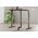 NEOMOUNTS Cable Spine Organizer for sit/stand desk frames magnet mounted black