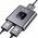 TECH-PROTECT HB07 HUB ADAPTER 2IN1 HDMI 4K 60HZ SPACE GREY