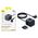 Listwa zasilająca Baseus EnerFill FA11 67W kostka USB-A + USB-C + 3 x gniazdo EU 1,5m - czarna
