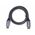 Kabel PremiumCord PREMIUMCORD Kabel DisplayPort 1.4 přípojný kabel, kovové a zlacené konektory, 0,5m