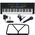 SUPRIMO EK611 keyboard elektroniczny edukacyjny 61