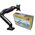 F80G - Solidny Ergonomiczny Uchwyt do Monitora 17&apos|-30&apos| Regulacja 3D VESA PIVOT