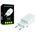 CONCEPTRONIC Ladegerät 2Port 2xUSB-A 12W 5.0V/2.4A weiß