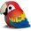 EUGY 3D Cardboard Model Kit - Parrot
