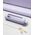 Szklana butelka Wessper B1 Borosilicate 1000ml Lavender  (WES260-VI-NEW)