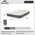 Materac dmuchany chenjing with pillow double cnk2450ws040-grey NATUREHIKE