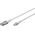 Goobay 74511 kabel Lightning 1 m Biały