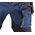 Spodnie robocze DENIM, wzmocnienia Cordura, odpinane kieszenie kaburowe, granatowe, rozmiar L