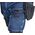 Spodnie robocze DENIM, wzmocnienia Cordura, odpinane kieszenie kaburowe, granatowe, rozmiar XL