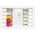Nailmatic NAILMATIC zes. do tworzenia 5 lakierów róż 40 ml
