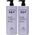 REF Cool Silver Set Ref Stockholm: Cool Silver, Sulfates-Free, Hair Conditioner, Neutralising Warm Tones, 600 ml + Cool Silver, Sulfates-Free, Hair Shampoo, Neutralising Warm Tones, 600 ml Unisex