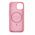Pomologic CoverCase - προστατευτική θήκη σιλικόνης για iPhone 15 συμβατή με MagSafe (ροζ)